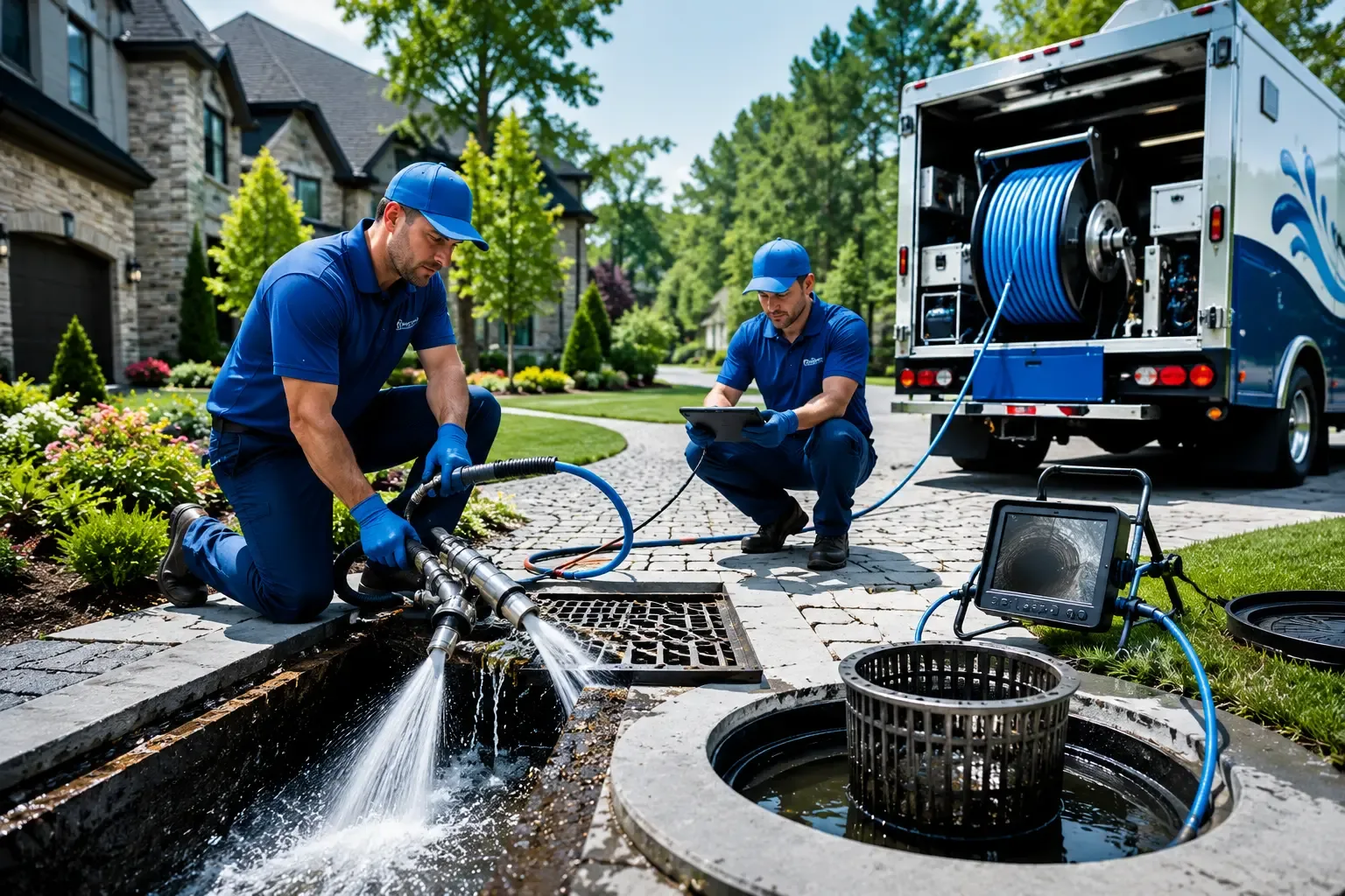 Local outdoor drain cleaning professionals in Trout Creek, MI
