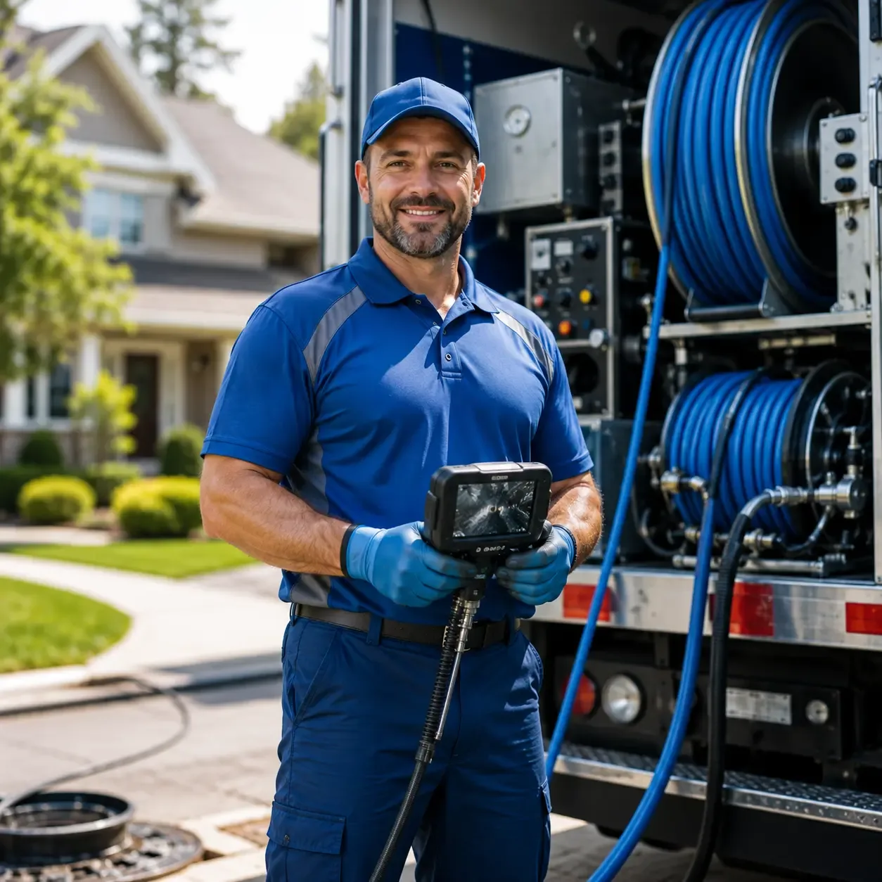 Local outdoor drain cleaning specialists in Trout Creek, MI